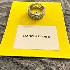 Marc Jacobs Glittering Gold Ring